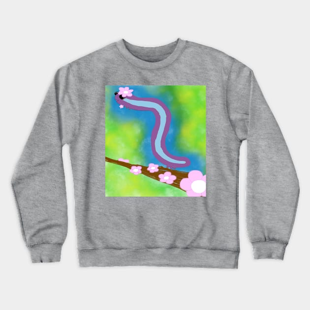 Flower Looper Crewneck Sweatshirt by DEKUXE